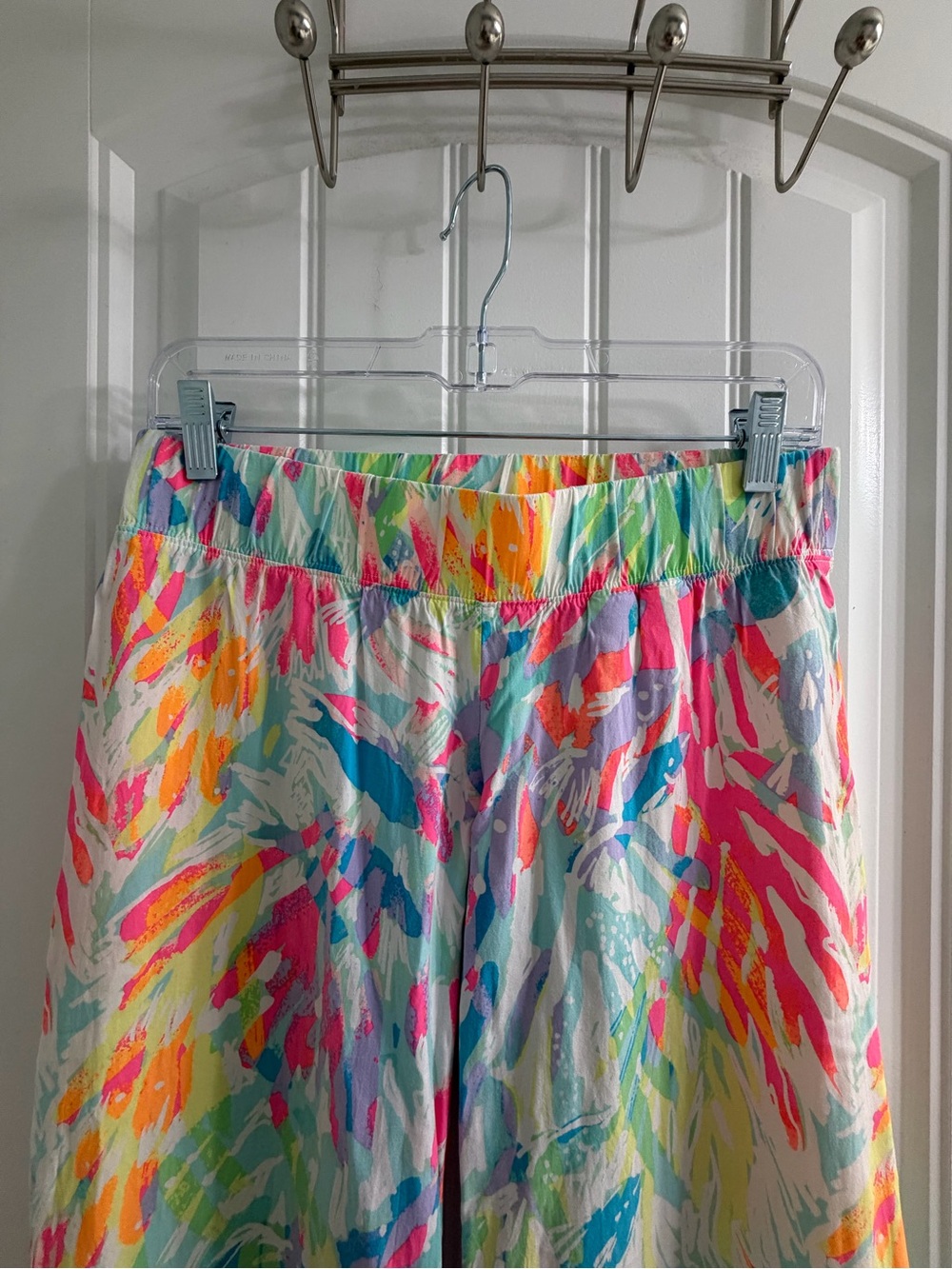Lilly Pulitzer Bal Harbour Palazzo Pants Sparkling Sands Print Sz XS Resortwear - Picture 4 of 12